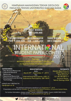 International Student Paper Contest 2015
