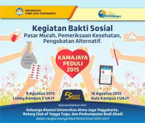 Baksos | Kampus Mrican UAJY