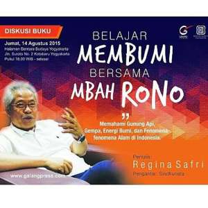 Launching dan Diskusi Buku: Belajar Membumi bersama Mbah Rono