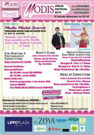 Pemilihan Model Modis DIY & Jateng