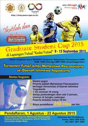 Turnamen Futsal Antar Mahasiswa Pasca Sarjana se-DIY