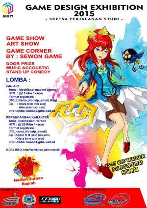 Pameran Karya Mahasiswa Game Design