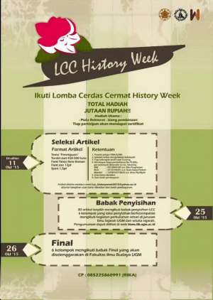 Lomba Cerdas Cermat Sejarah di FIB UGM