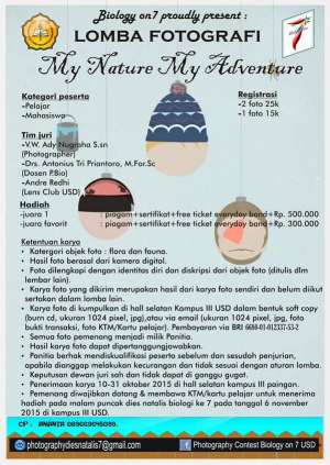 Lomba Fotografi Biology on 7