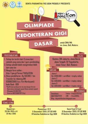 Olimpiade Kedokteran Gigi Dasar di FKG UGM