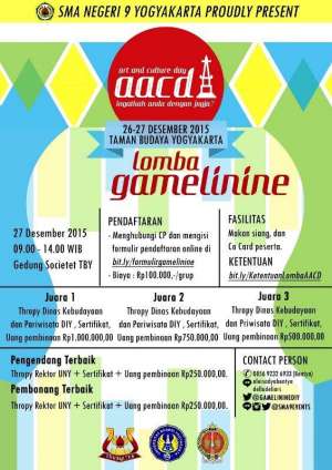 SMAN 9 Yogyakarta Presents: Art Day and Culture