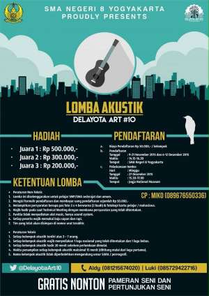 DELAYOTA ART 10: Lomba Akustik