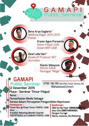 Gamapi Public Seminar
