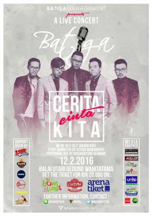 Konser Batiga&ldquo;Cerita Cinta Kita&rdquo;