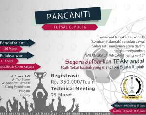 Turnamen Futsal antar Komda di GOR UIN
