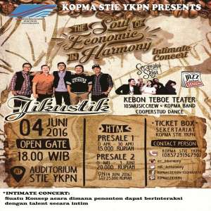 The Soul Of Economic In Harmony Intimate Concert di Audit STIE YKPN