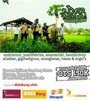 Ndeso Must GoOn | Taman Kuliner Concat Sleman | 