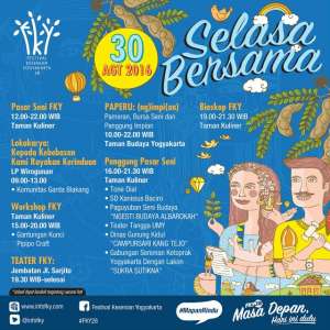 Selasa Bersama | FKY28 | 30 Agustus 2016 | Taman Kuliner Condong Catur