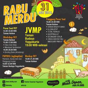 Rabu Merdu | FKY28 | 31 Agustus 2016 | Taman Kuliner Condong Catur & Taman Budaya Yogyakarta