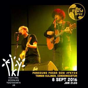 The Finest Tree | 08 September 2016 | 21.00 WIB| Panggung Pasar Seni FKY 28 | Taman Kuliner Condong Catur