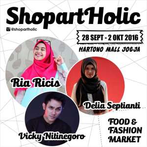 Shopart Holic | 28 September - 02 Oktober 2016 | Hartono Mall Yogyakarta