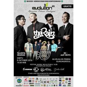 Evolution #8 'Apresiasi Potensi Handayani' | 8 Oktober 2016 | 19.00 | Alun-alun Pemda Gunung Kidul