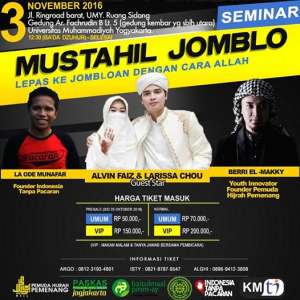 Seminar Mustahil Jomblo 