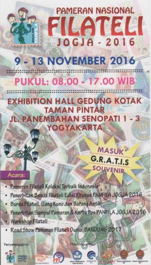 Pameran Nasional Filateli Jogja 2016 