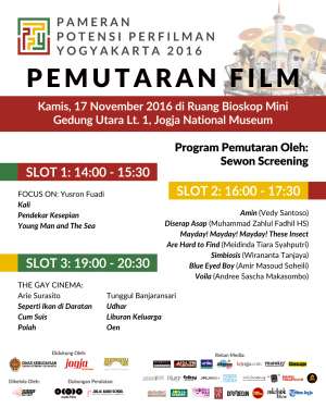 Pameran Potensi Perfilman Yogyakarta 2016 | Sewon Screening