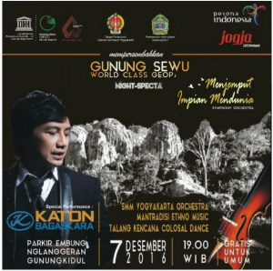 Gunung Sewu World Class Geop, Special Perform : Katon Bagaskara