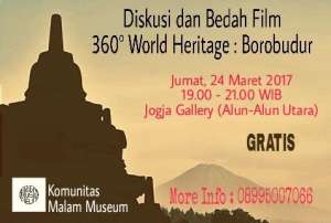 Diskusi dan Bedah Film World Heritage : Borobudur