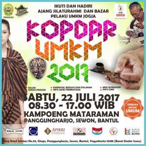 Kopdar UMKM 2017 di Kampung Mataraman