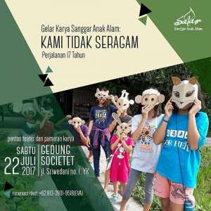 Gelar Karya Sanggar Anak Alam "Kami Tidak Seragam"