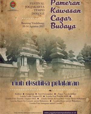 Pameran Kawasan Cagar Budaya " Riuh Eksotika Pelataran" di Vredeburg