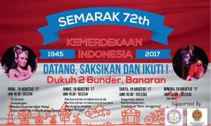 Agenda Semarak 72 tahun di Dukuh 2 Bunder Banaran