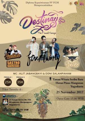 Konser Destinasi  TAF UGM 2017