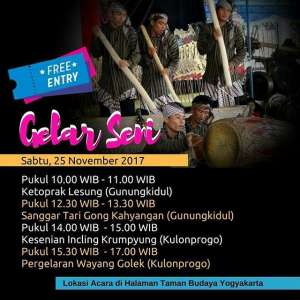 Gelar Seni Tradisi TBY Nov 2017