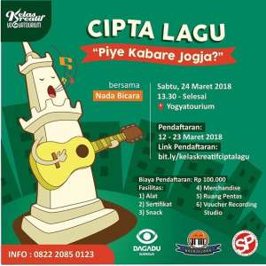 Kelas Kreatif Cipta Lagu "Piye Kabare Jogja?"