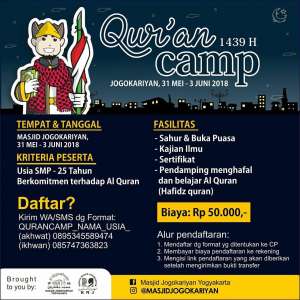 Qur'an Camp Jogokaryan