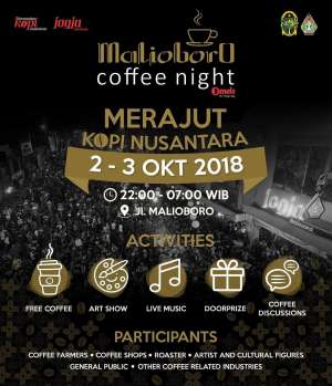 Malioboro Coffee Night 2018 "Merajut Kopi Nusantara"