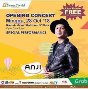 Opening Ceremony Sleman City Hall bersama Anji