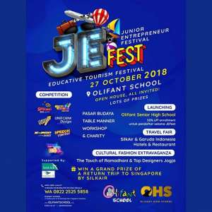 JEFEST, JUNIOR ENTERPRENEUR FESTIVAL, EDUCATIVE TOURISM FESTIVAL 2018