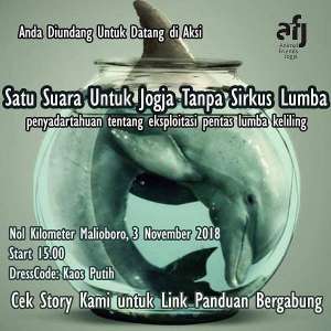 Satu Suara Jogja Tanpa Sirkus Lomba