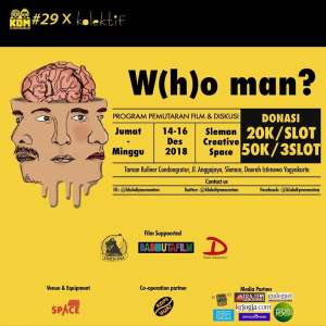 Program pemutaran Film dan Diskusi W(h)0 Man 