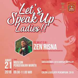Let&rsquo;s Speak Up  Ladies