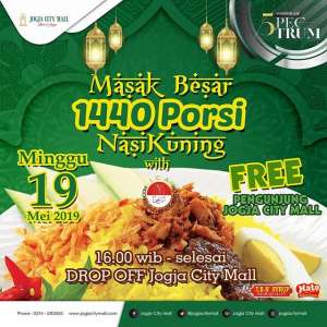 Masak Besar 1440 Porsi Nasi Kuning