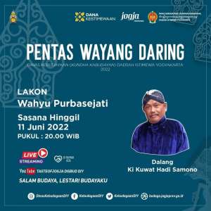 Pentas Wayang Daring "Wahyu Purbasejati"
