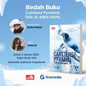  Petualangan Ekspedisi Perempuan Pertama Indonesia Mendaki Puncak Tertinggi di Indonesia, dalam Buku Carstensz Pyramid: Titik di 4884 MDPL