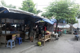 Suasana angkringan 