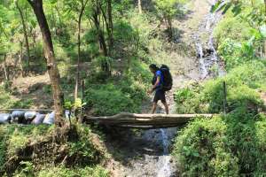 Suasana di Curug Sidoharjo