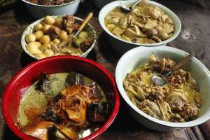Sayur rempelo ati yang juga digemari pengunjung
