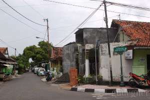 Penanda sebelum masuk pasar Kluwih, Ngadikusuman, Yogyakarta