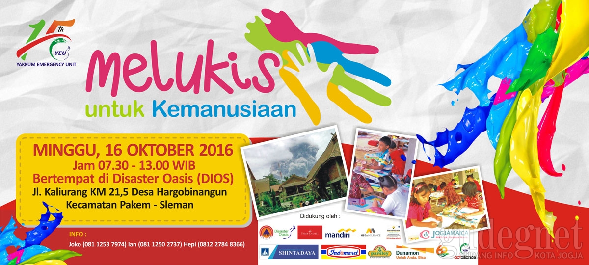 YEU Akan Gelar Acara “Melukis Bersama Untuk Kemanusiaan” YEU Akan Gelar Acara “Melukis Bersama Untuk Kemanusiaan”