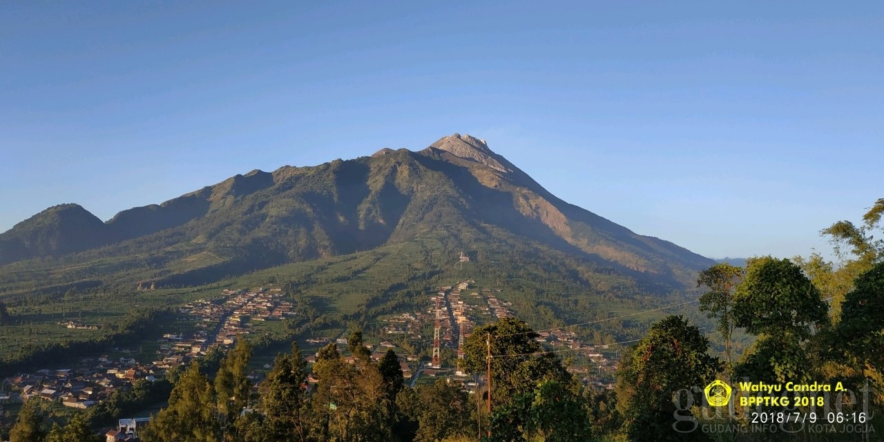 Kondisi Terbaru Merapi 9 Juli 2018 Kondisi Terbaru Merapi 9 Juli 2018