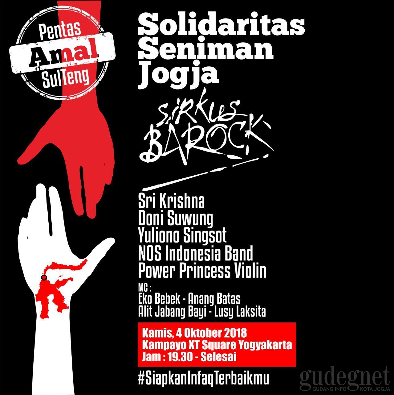 Seniman Gelar Aksi Solidaritas Untuk Sulawesi Tengah Seniman Gelar Aksi Solidaritas Untuk Sulawesi Tengah